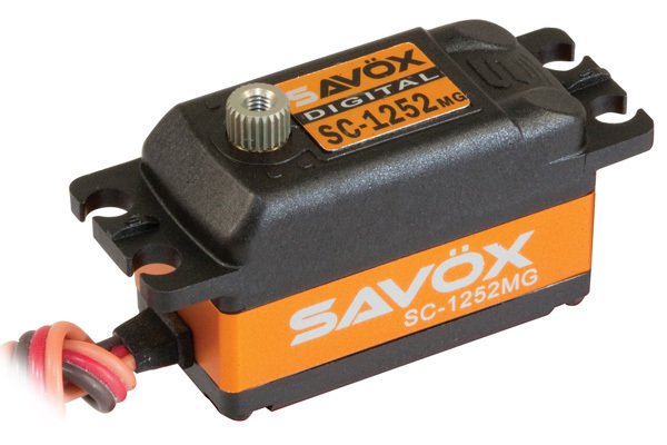 SAVÖX SC-1252MG+ Low-Profile Digitalservo
