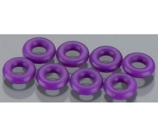 DETC410 Silikon O-Ring P-3 - 3x2mm (8) - S40 Purple
